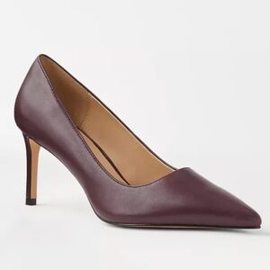 *2 COLORS* ANN TAYLOR suede and leather heels